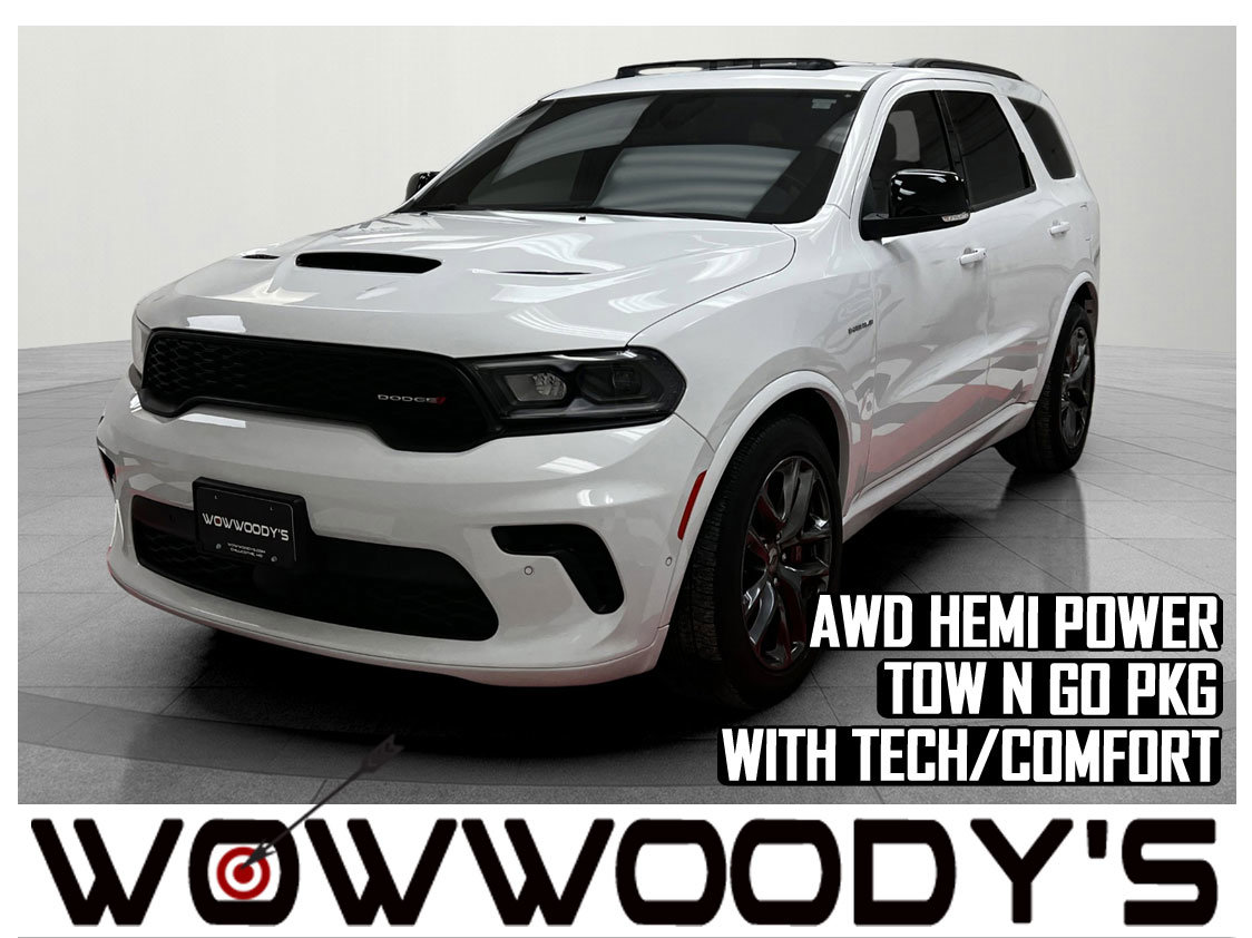 Used 2024 Dodge Durango R/T Plus AWD 5.7L V8 HEMI Tow N GO Package 22T Plus Package Sunroof Third Row Seating