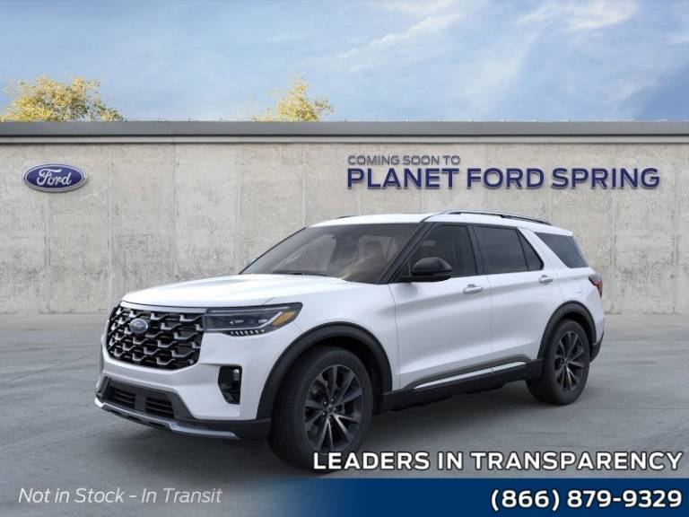2025 Ford Explorer Platinum 4WD