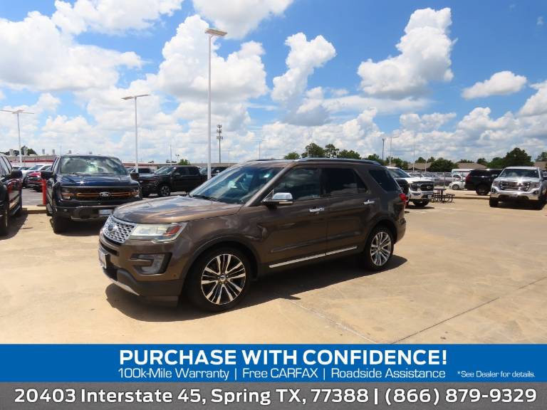 2016 Ford Explorer 4WD 4DR Platinum