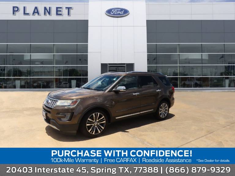 2016 Ford Explorer 4WD 4DR Platinum