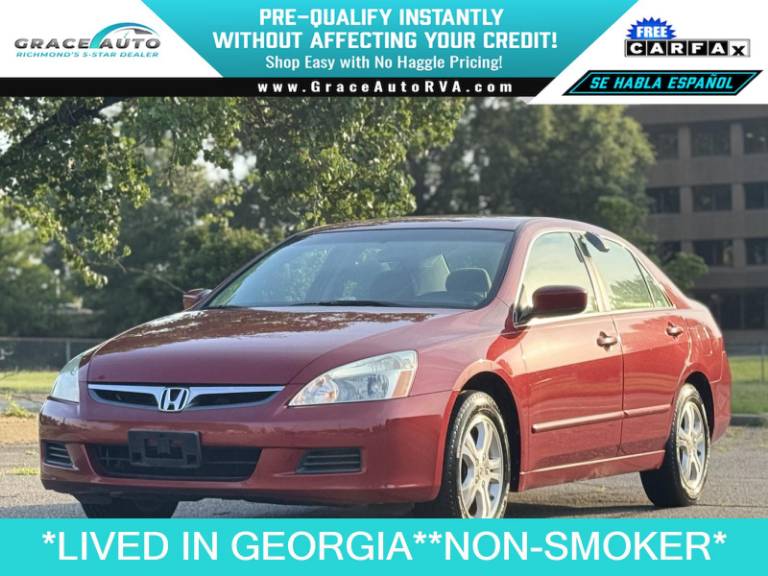 2007 Honda Accord Sedan 4DR I4 AT LX SE