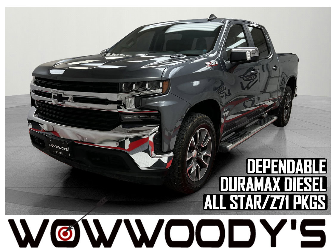 Used 2021 Chevrolet Silverado 1500 LT Crew Cab 4X4 3.0L I6 Duramax Turbo Diesel ALL Star Edition Plus Z71 OFF Road Protection Package