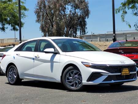 2025 Hyundai Elantra Hybrid Blue