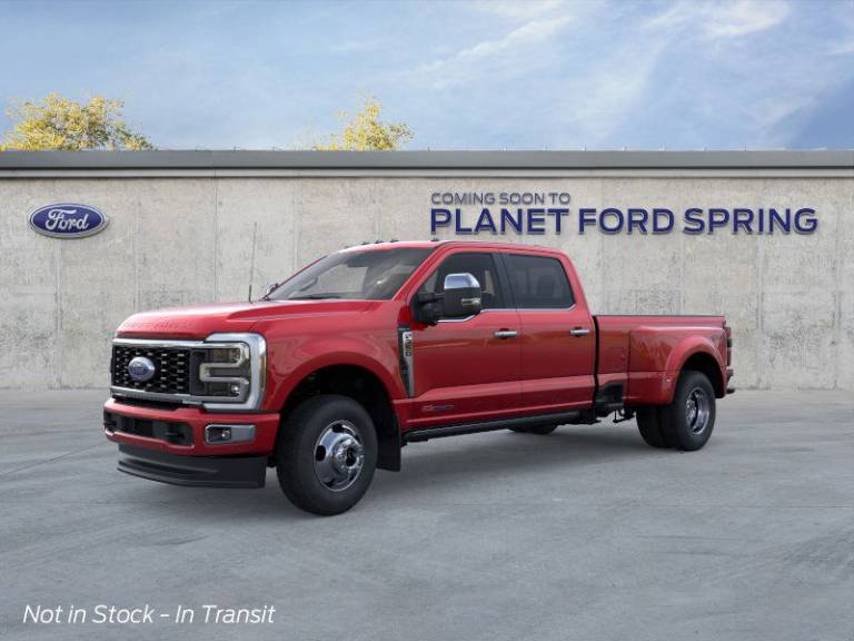 2025 Ford Super Duty F-350 DRW Platinum 4WD Crew Cab 8' Box