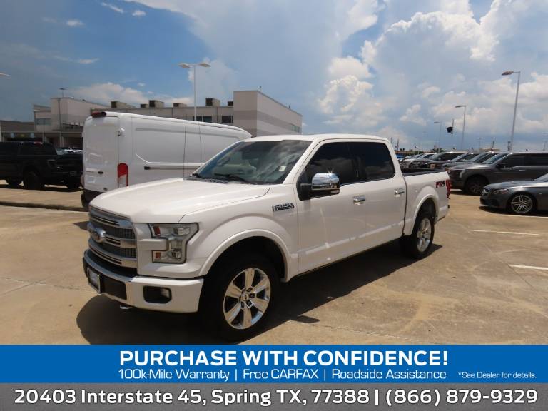 2016 Ford F-150 4WD SuperCrew 145 Platinum