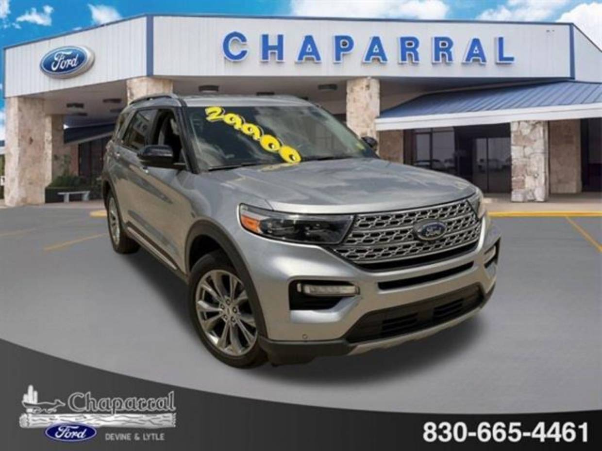 Used 2022 Ford Explorer Limited with VIN 1FMSK7FH3NGB18580 for sale in Devine, TX