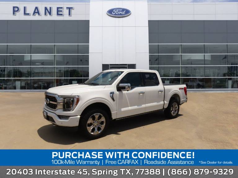 2021 Ford F-150 Platinum 4WD SuperCrew 5.5' Box