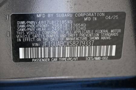 2025 Subaru Impreza Base