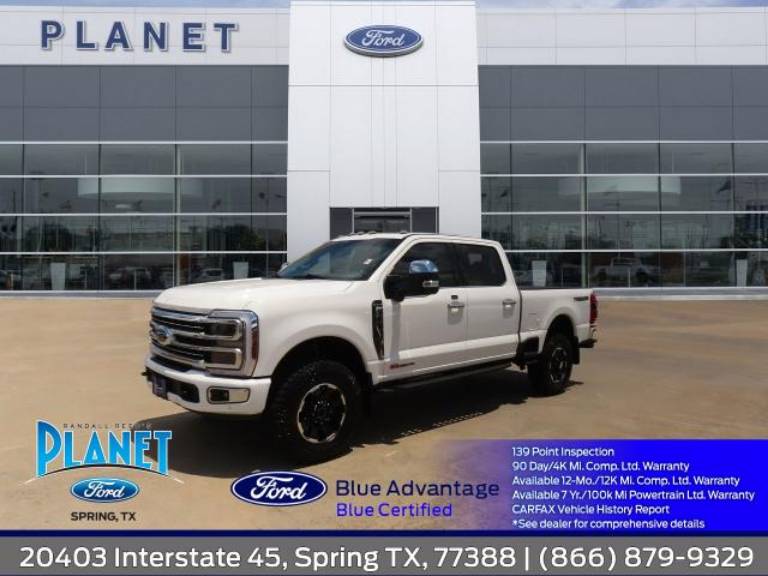 2025 Ford Super Duty F-250 SRW Platinum 4WD Crew Cab 6.75' Box