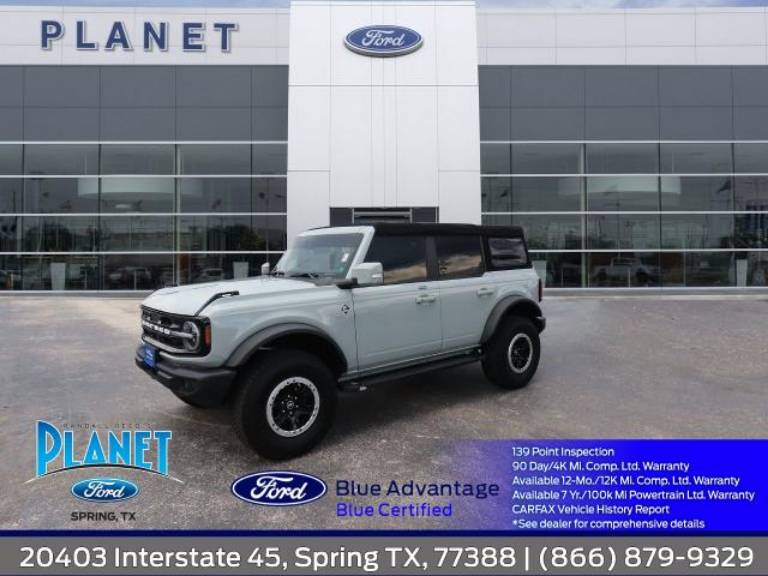 2022 Ford Bronco Outer Banks 4 Door Advanced 4X4