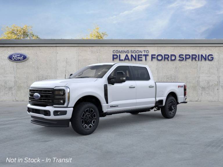 2025 Ford Super Duty F-250 SRW Platinum 4WD Crew Cab Box