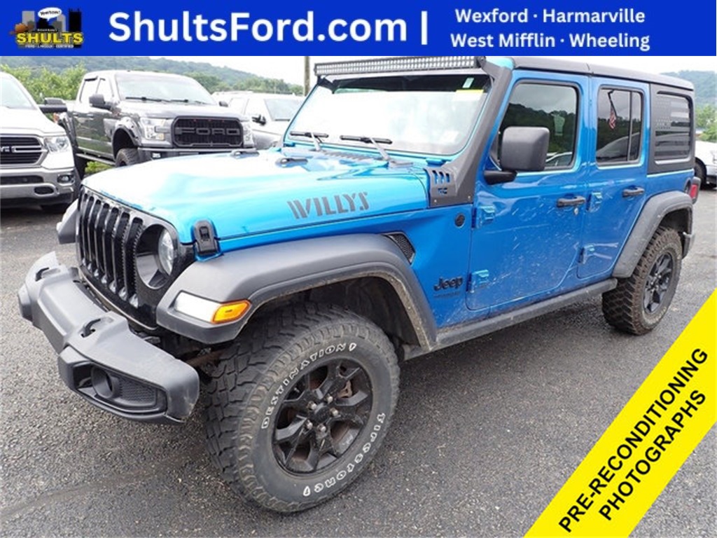 Used 2022 Jeep Wrangler Unlimited Willys