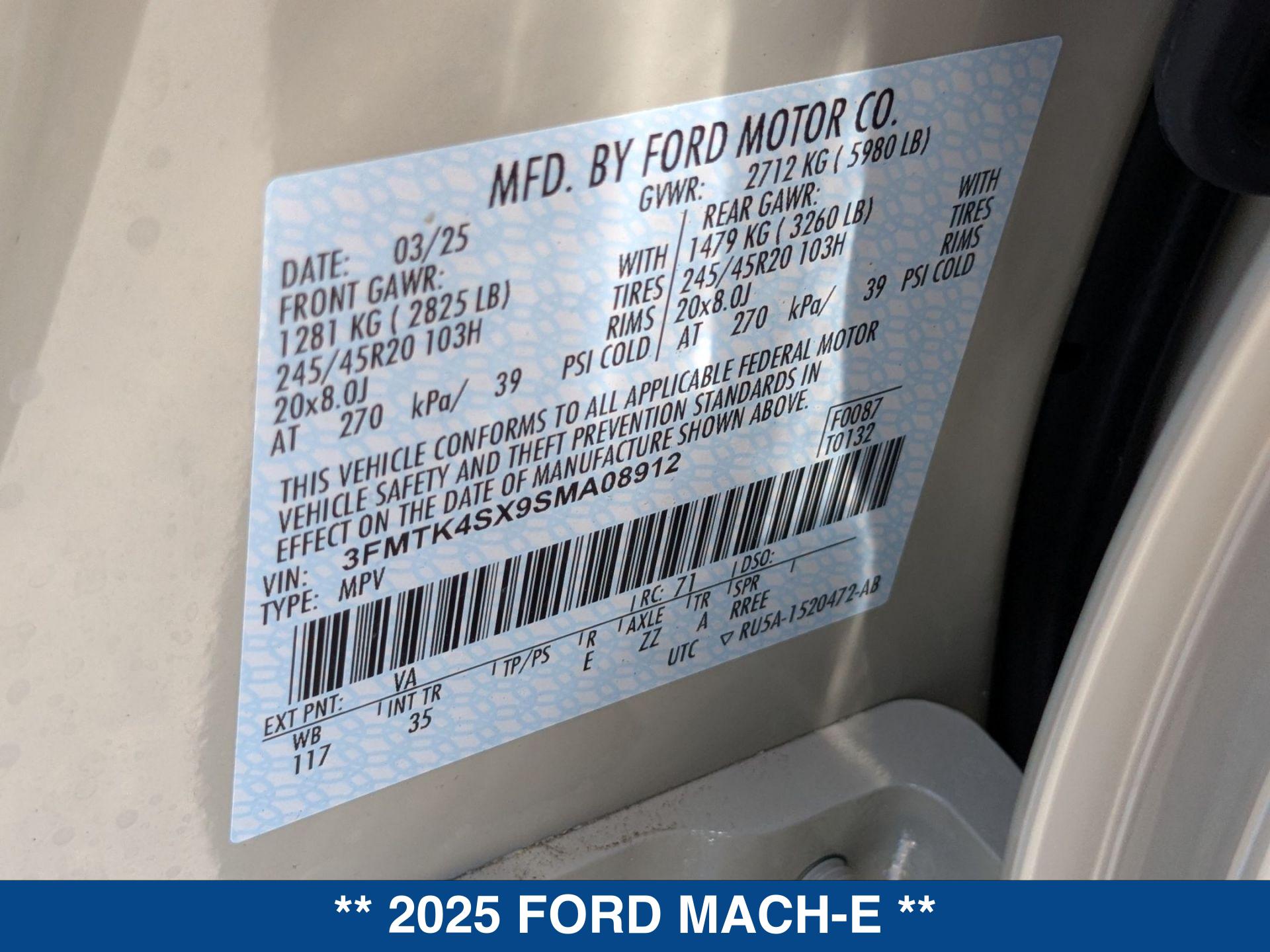 2025 Ford Mustang Mach-E GT photo 26