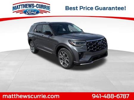 2025 Ford Explorer Platinum