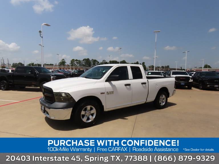 2018 RAM 1500 Tradesman 4X2 Quad Cab 6'4 Box