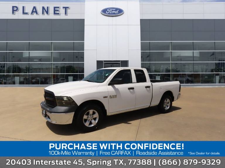 2018 RAM 1500 Tradesman 4X2 Quad Cab 6'4 Box