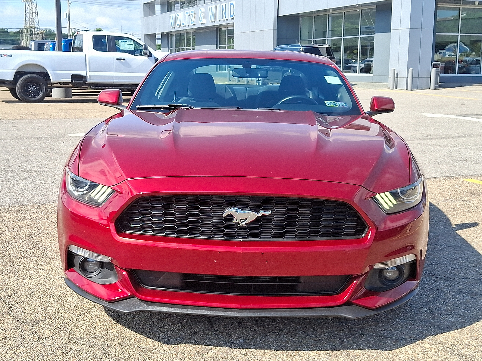 Used 2015 Ford Mustang V6 with VIN 1FA6P8AM7F5356520 for sale in Heidelberg, PA