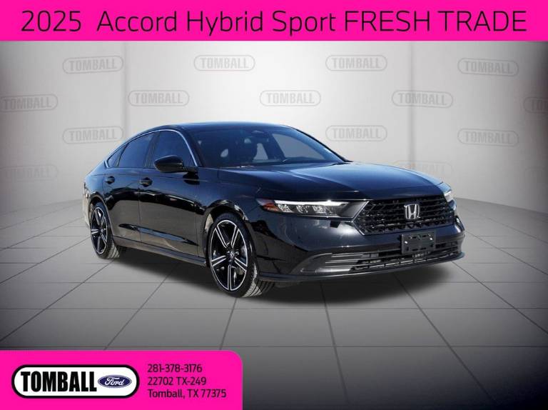 2025 Honda Accord Hybrid Sport