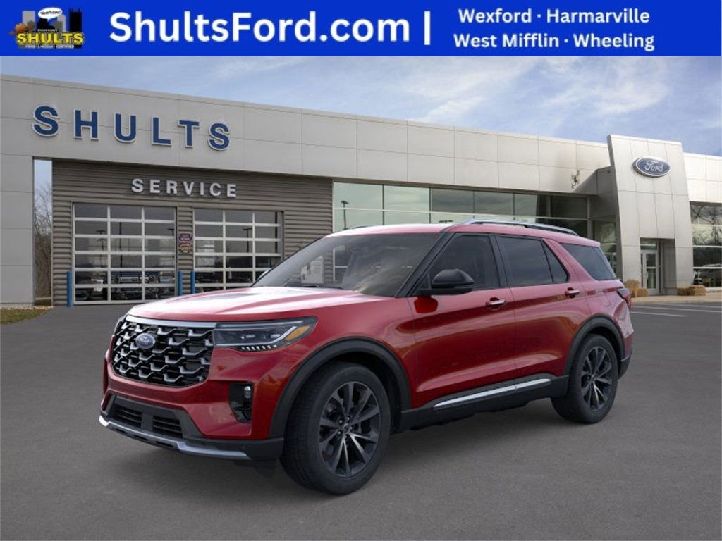 New 2025 Ford Explorer Platinum