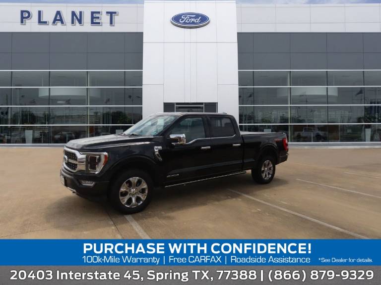 2022 Ford F-150 Platinum 4WD SuperCrew 5.5' Box