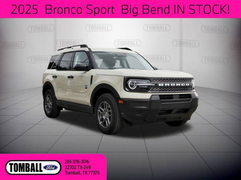 2025 Ford Bronco Sport BIG Bend