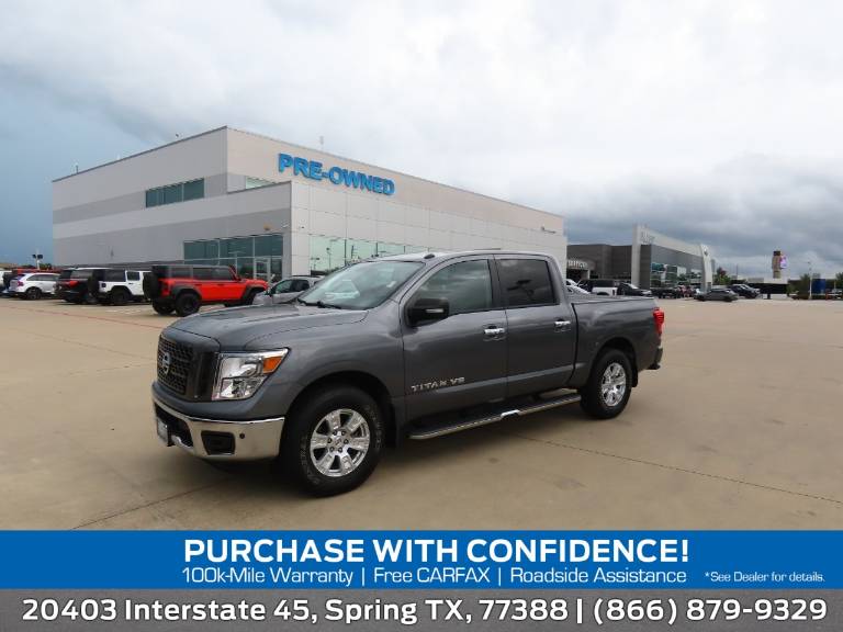 2019 Nissan Titan 4X2 Crew Cab SV