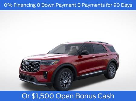 2025 Ford Explorer Platinum
