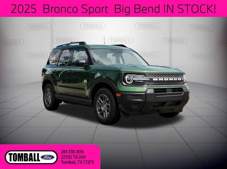 2025 Ford Bronco Sport BIG Bend