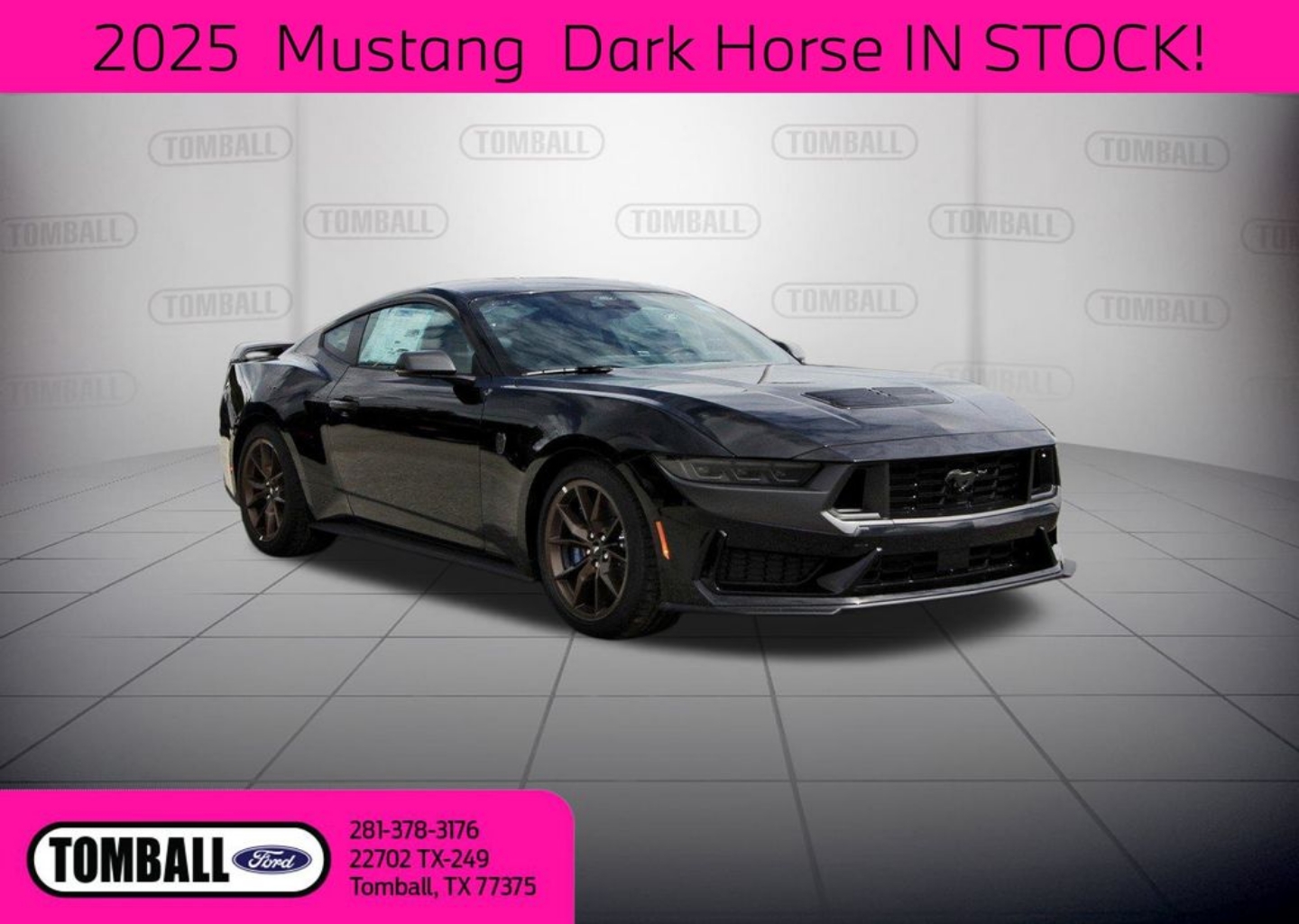 2025 Ford Mustang Dark Horse's photo