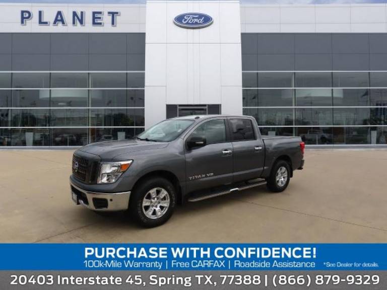 2019 Nissan Titan 4X2 Crew Cab SV