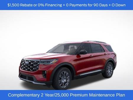 2025 Ford Explorer Platinum