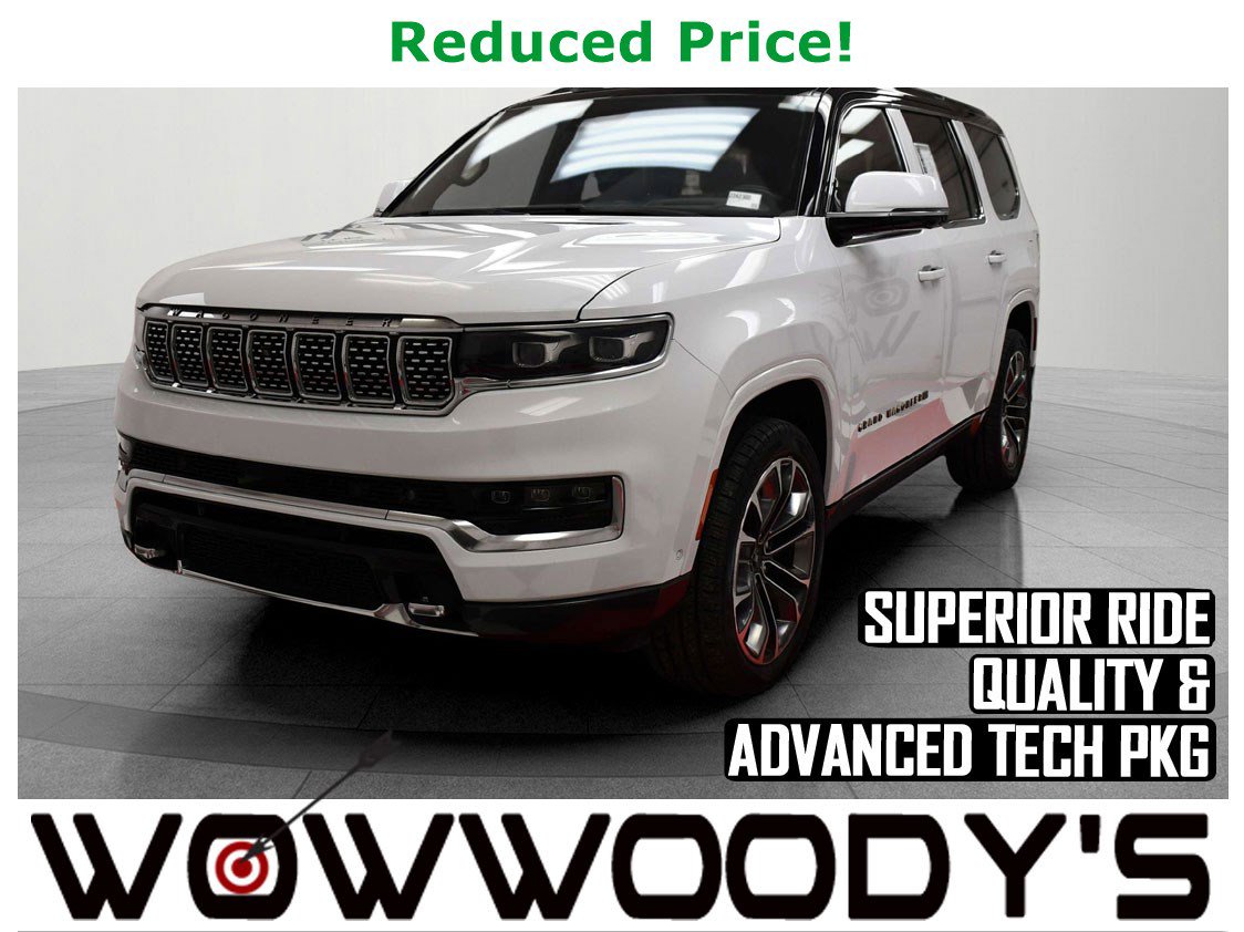 Used 2022 Jeep Grand Wagoneer Series III 4X4 6.4L V8 Brand New Tires Tow Package Rear Entertainment Third Row Seating