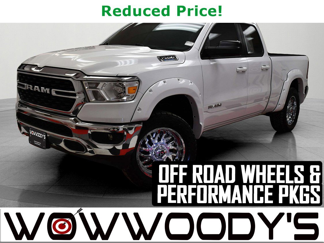 Used 2022 RAM 1500 BIG Horn Crew Cab 4X4 3.6L V6 eTorque Tow Package Upgraded 20" TIS OFF-ROAD Wheels