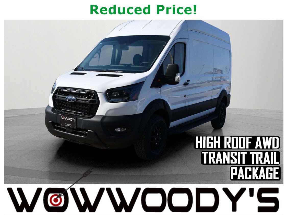 Used 2023 Ford Transit Trail AWD 3.5L V6 EcoBoost® High Roof Transit Trail Package HD Tow Package SYNC4 Media Center