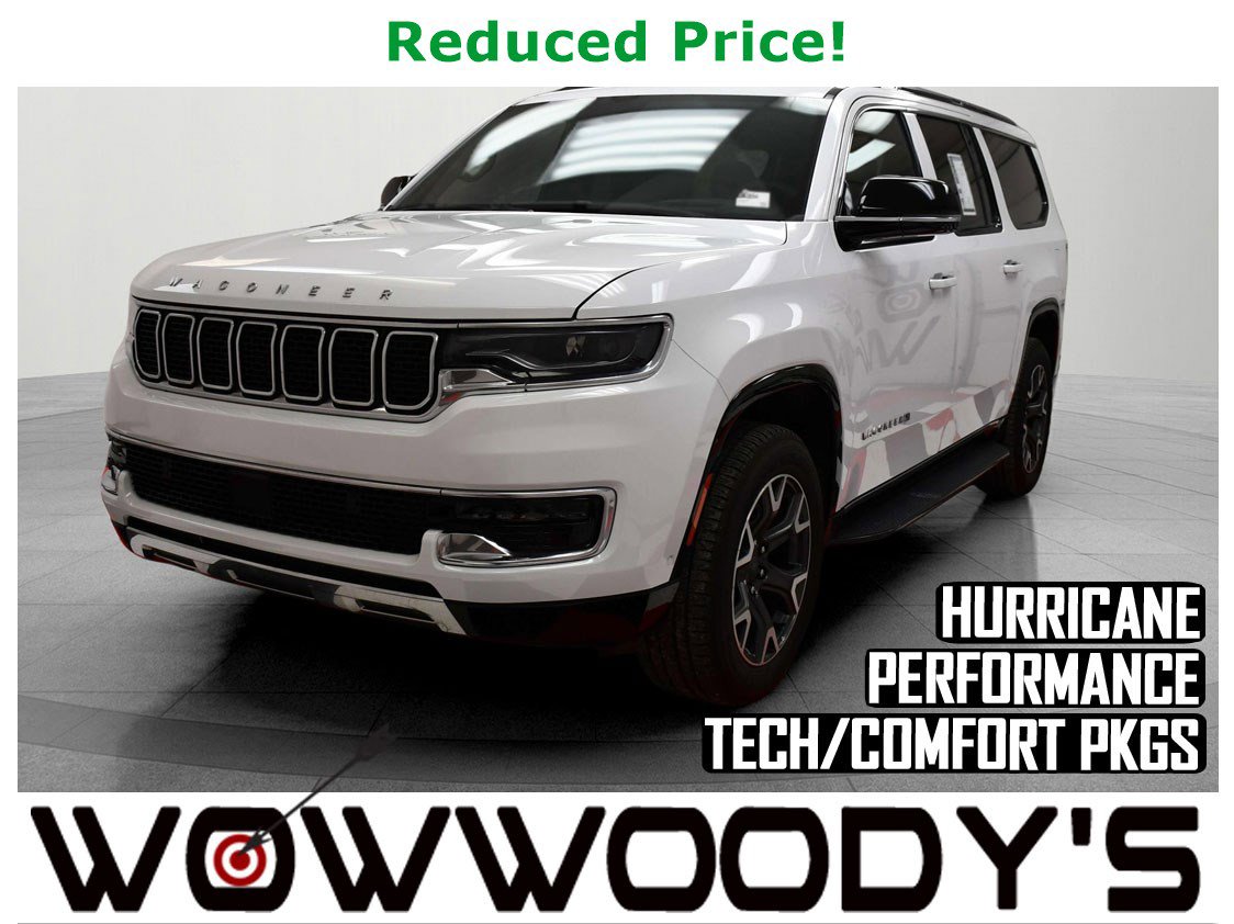 Used 2023 Jeep Wagoneer L Series III 4X4 3.0L I6 Hurricane Twin Turbo Preferred Equipment Group Tow Package Navigation Third Row Seating
