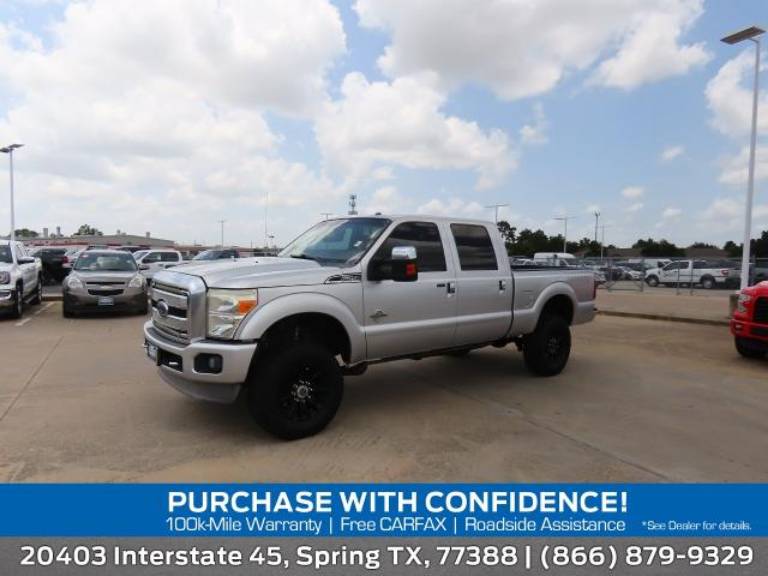 2013 Ford Super Duty F-250 SRW 4WD Crew Cab 156 Platinum