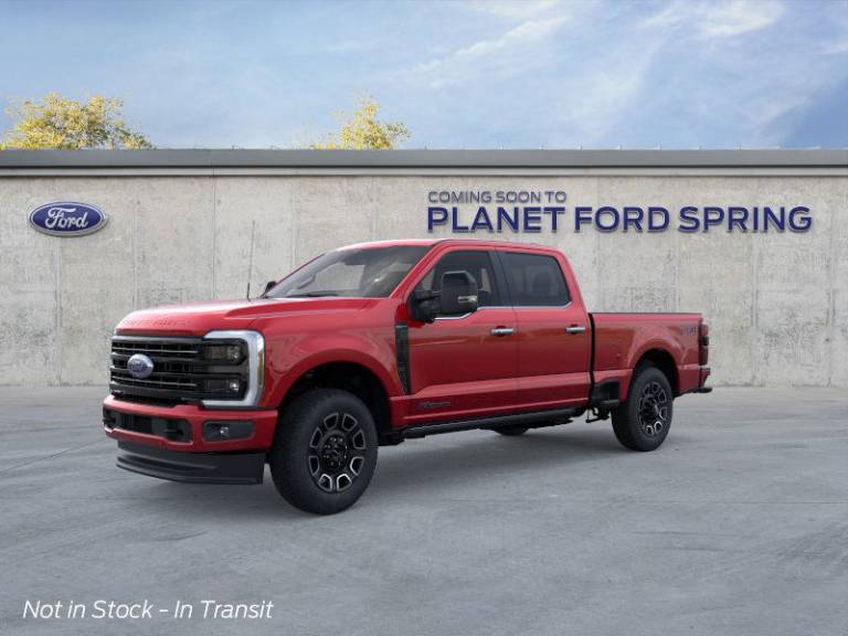 2025 Ford Super Duty F-250 SRW Platinum 4WD Crew Cab Box