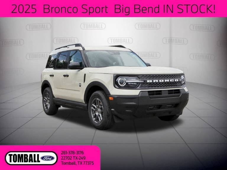 2025 Ford Bronco Sport BIG Bend
