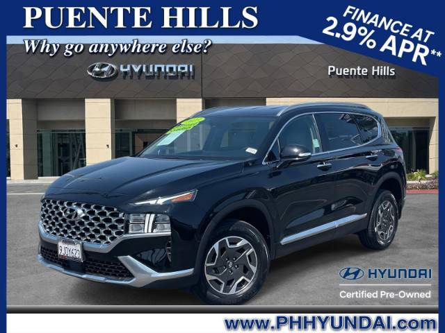 2023 Hyundai Santa Fe Hybrid Blue