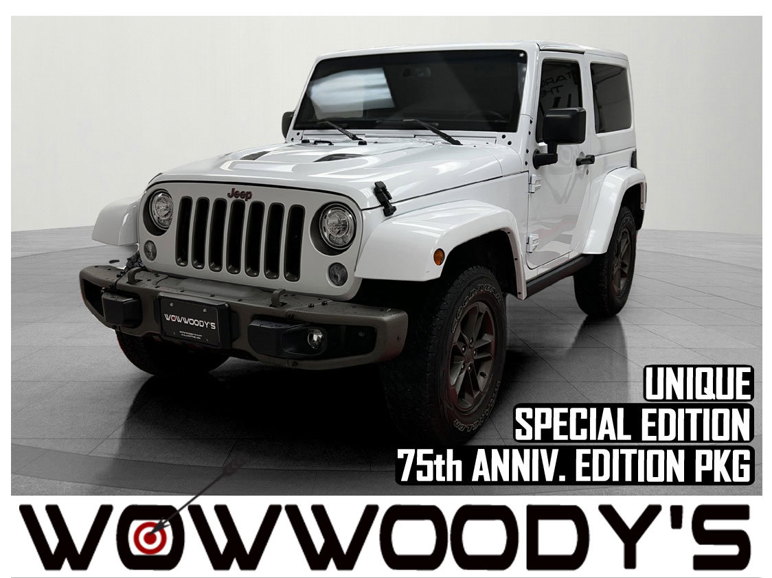 Used 2017 Jeep Wrangler 75th Anniversary 4X4 3.6L V6 75th Anniversary Edition Freedom Hard TOP Heated Seats Navigation
