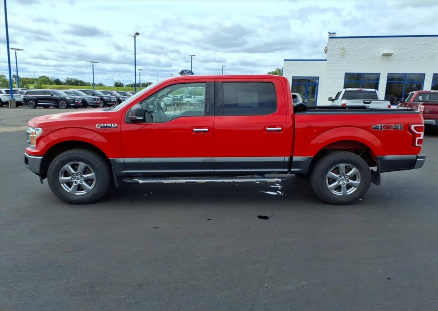 Used 2018 Ford F-150 XLT with VIN 1FTEW1EP8JKE35466 for sale in Rice Lake, WI