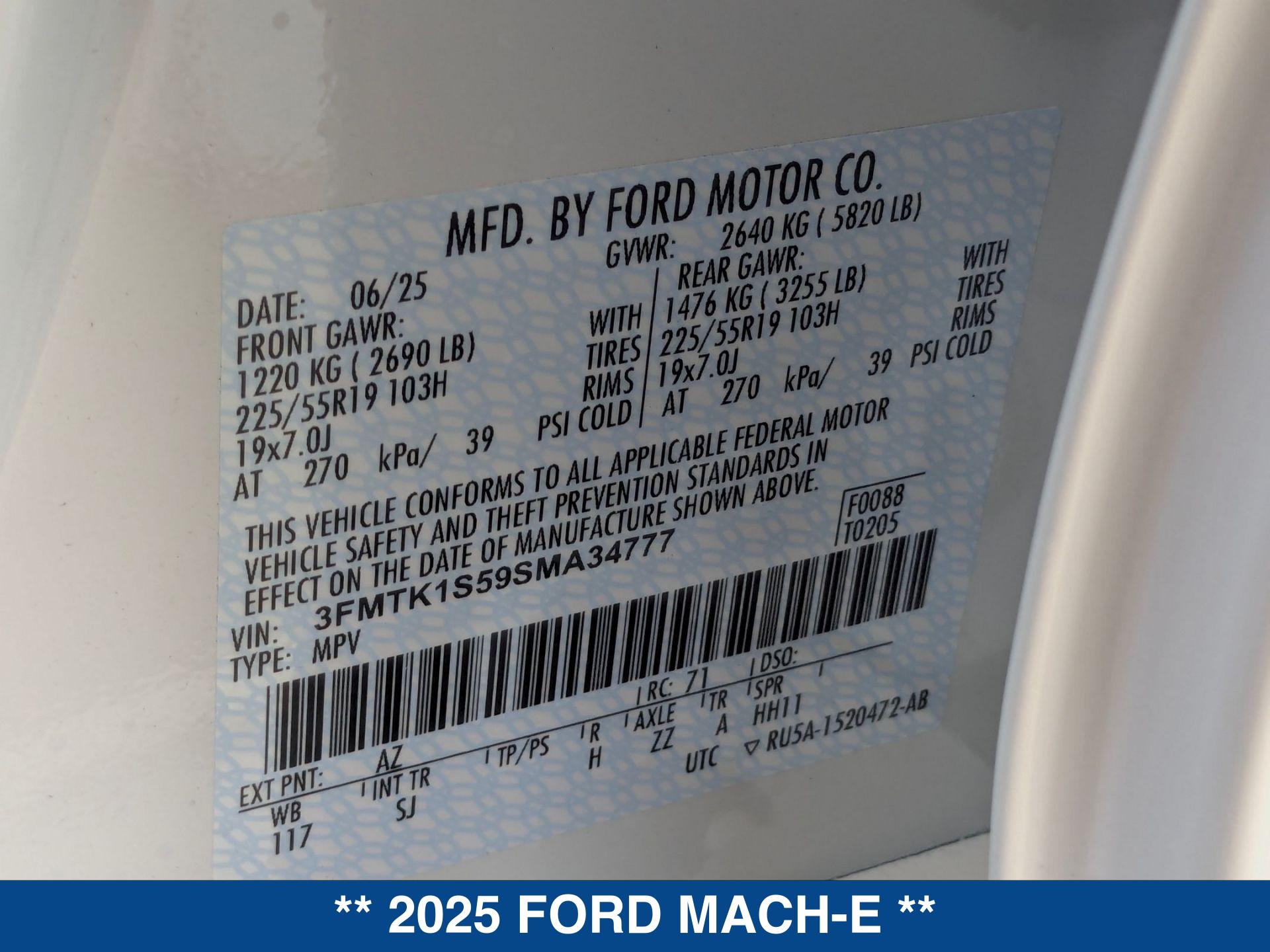 2025 Ford Mustang Mach-E Select photo 22