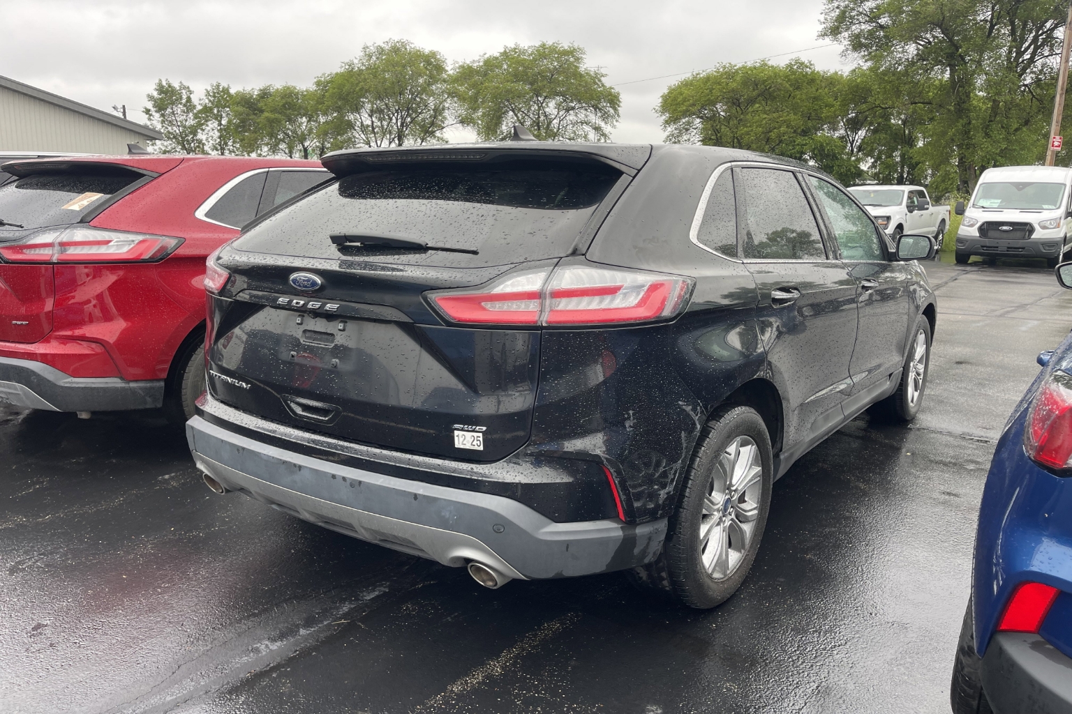 Used 2022 Ford Edge Titanium with VIN 2FMPK4K96NBA91482 for sale in St. Cloud, Minnesota