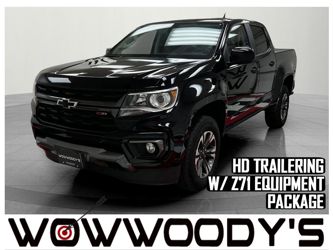 Used 2022 Chevrolet Colorado 4WD Z71 Crew Cab 4X4 3.6L V6 HD Trailering Equipment Package Bed Liner Leather Heated Seats Remote Start