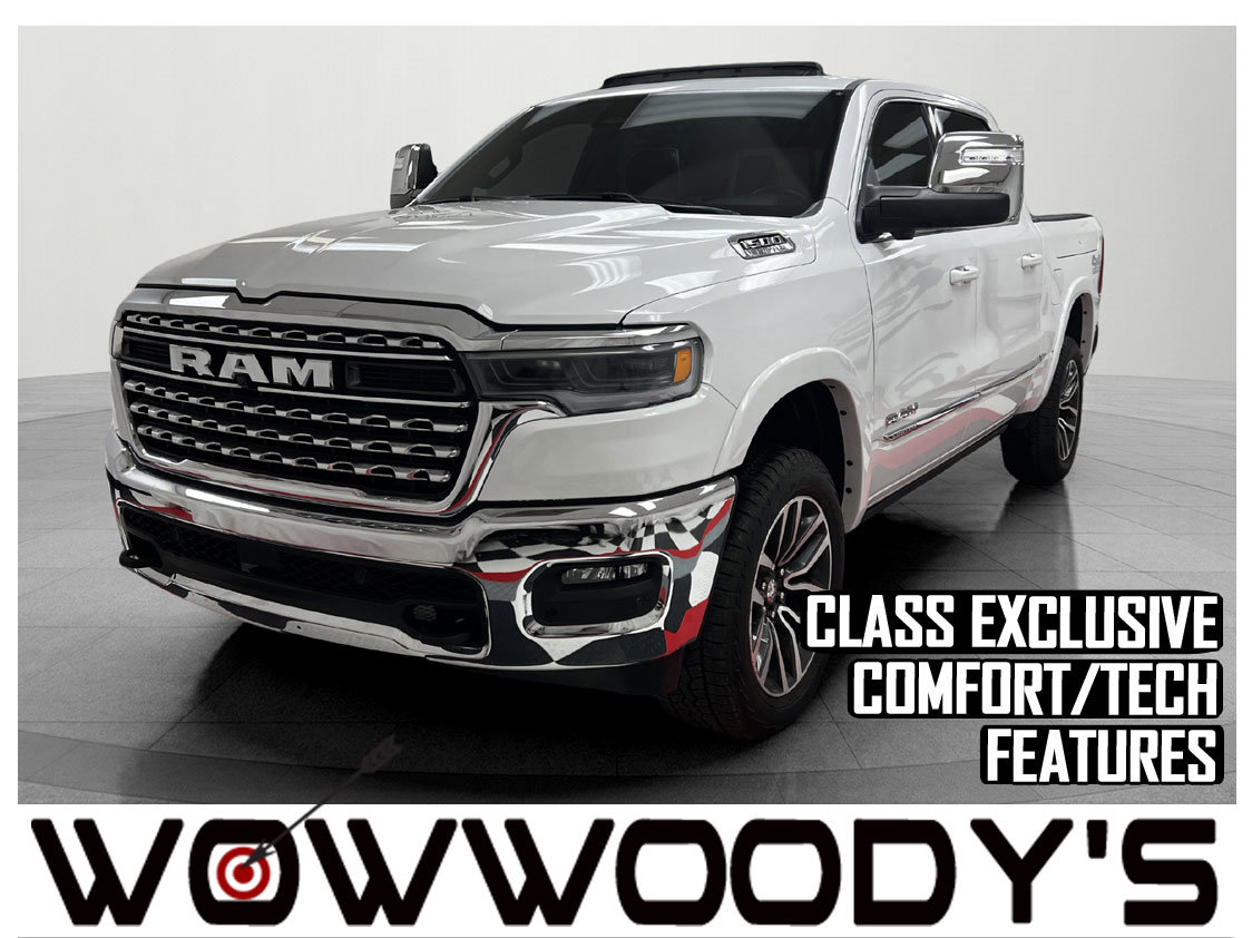 Used 2025 RAM 1500 Limited Crew Cab 4X4 3.0L I6 Hurricane HO Twin Turbo Panoramic Sunroof OFF Road Group Trailer Tow Group