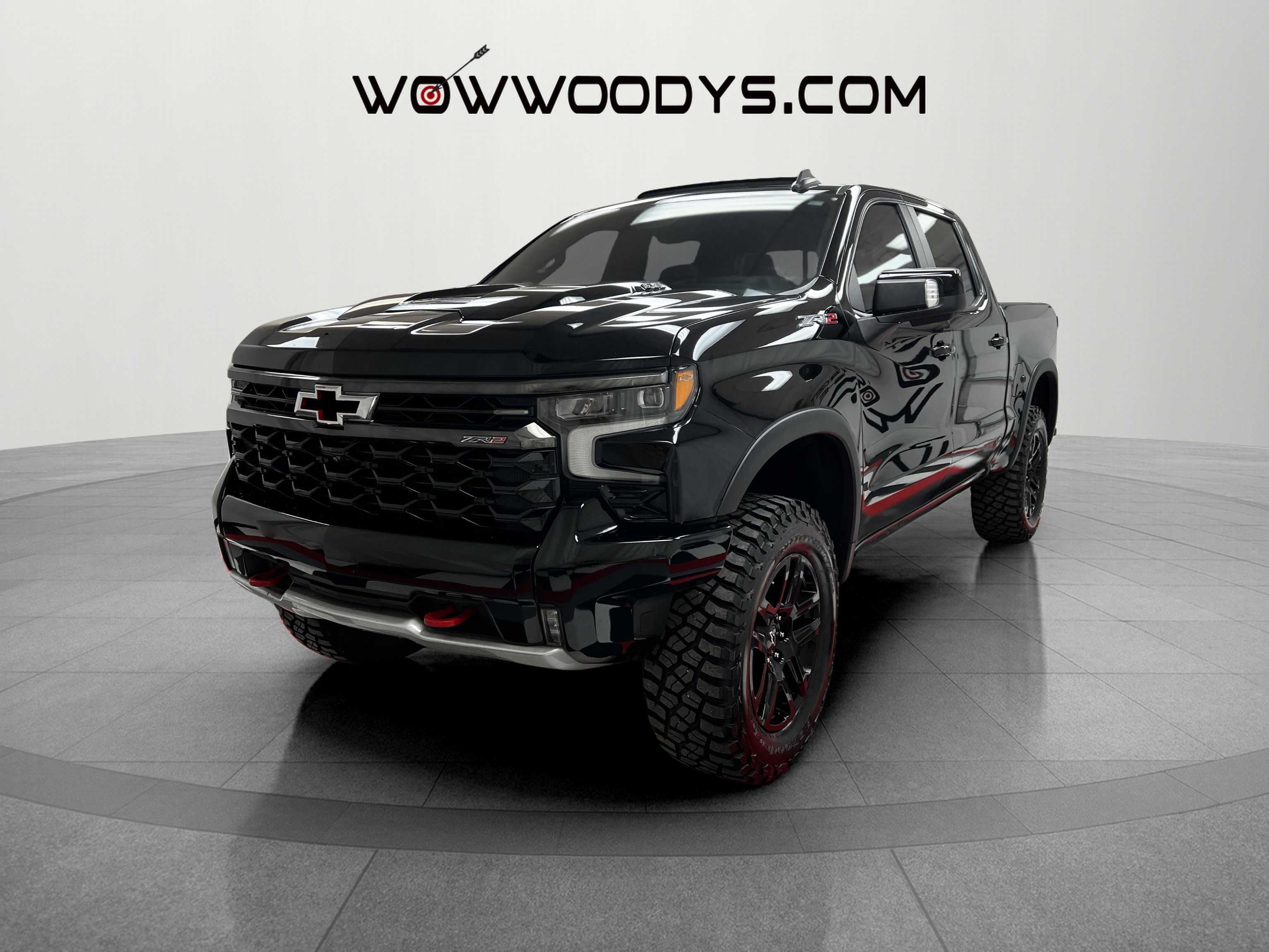 Used 2022 Chevrolet Silverado 1500 ZR2 Crew Cab 4X4 6.2L Ecotec3 V8 Technology Package Sunroof Multiflex Tailgate Bed Liner