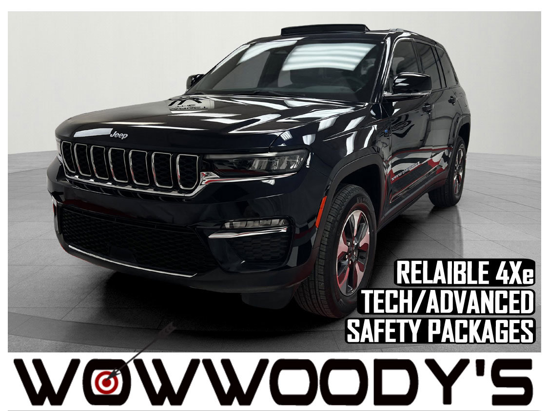 Used 2024 Jeep Grand Cherokee 4XE 4XE 2.0L I4 Turbo Panoramic Sunroof Leather Heated Seats Remote Start Advanced Safety Package
