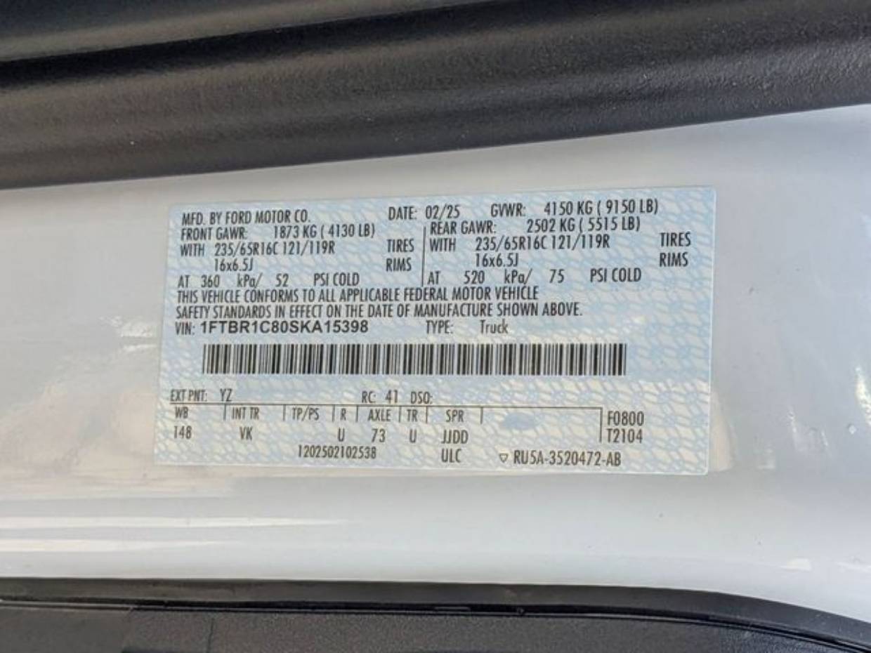 2025 Ford Transit Van Base - Photo 27