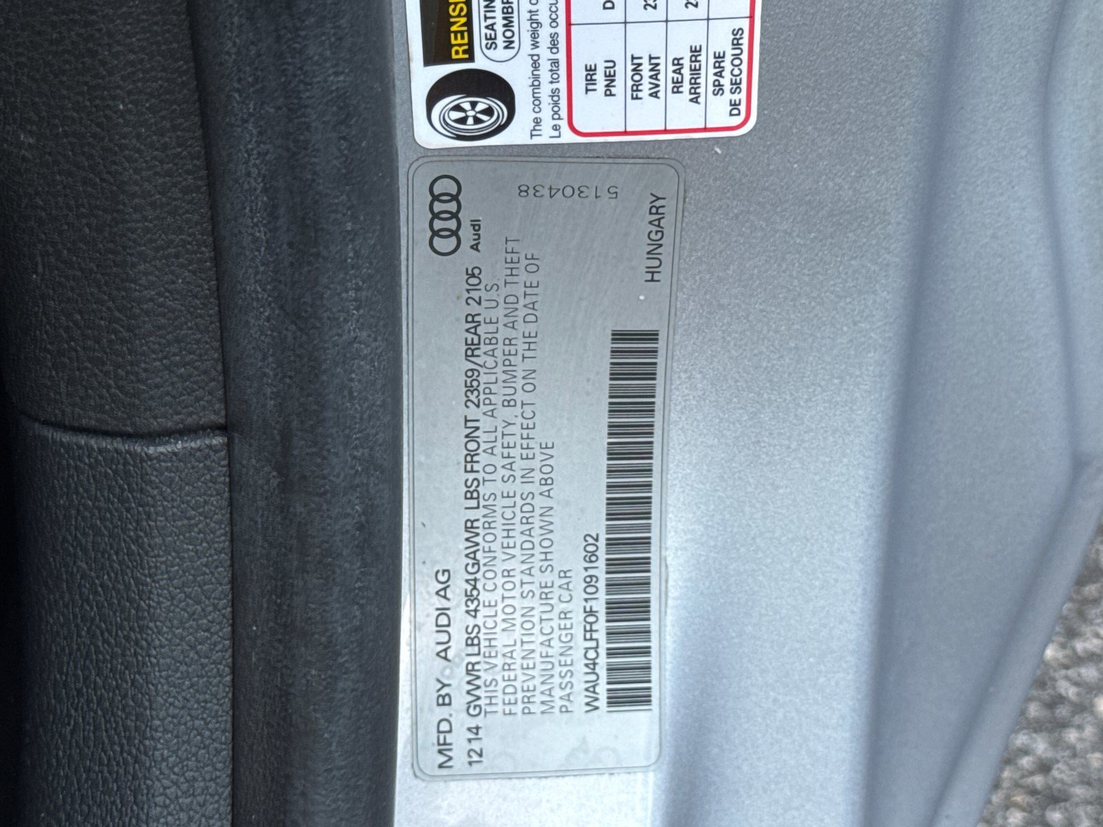 2015 Audi A3 1.8T Prestige photo 22