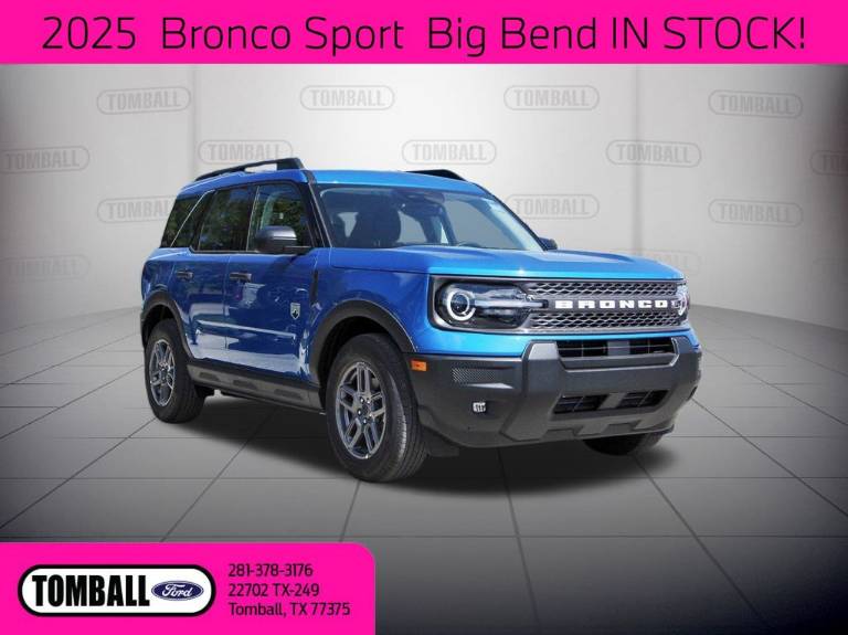 2025 Ford Bronco Sport BIG Bend